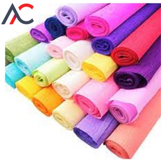 Papel Crepom Impermeável TIPO Italiano 48cmx2m UNIDADE - para artesanato, bem casado, forminhas em Oferta na Shopee