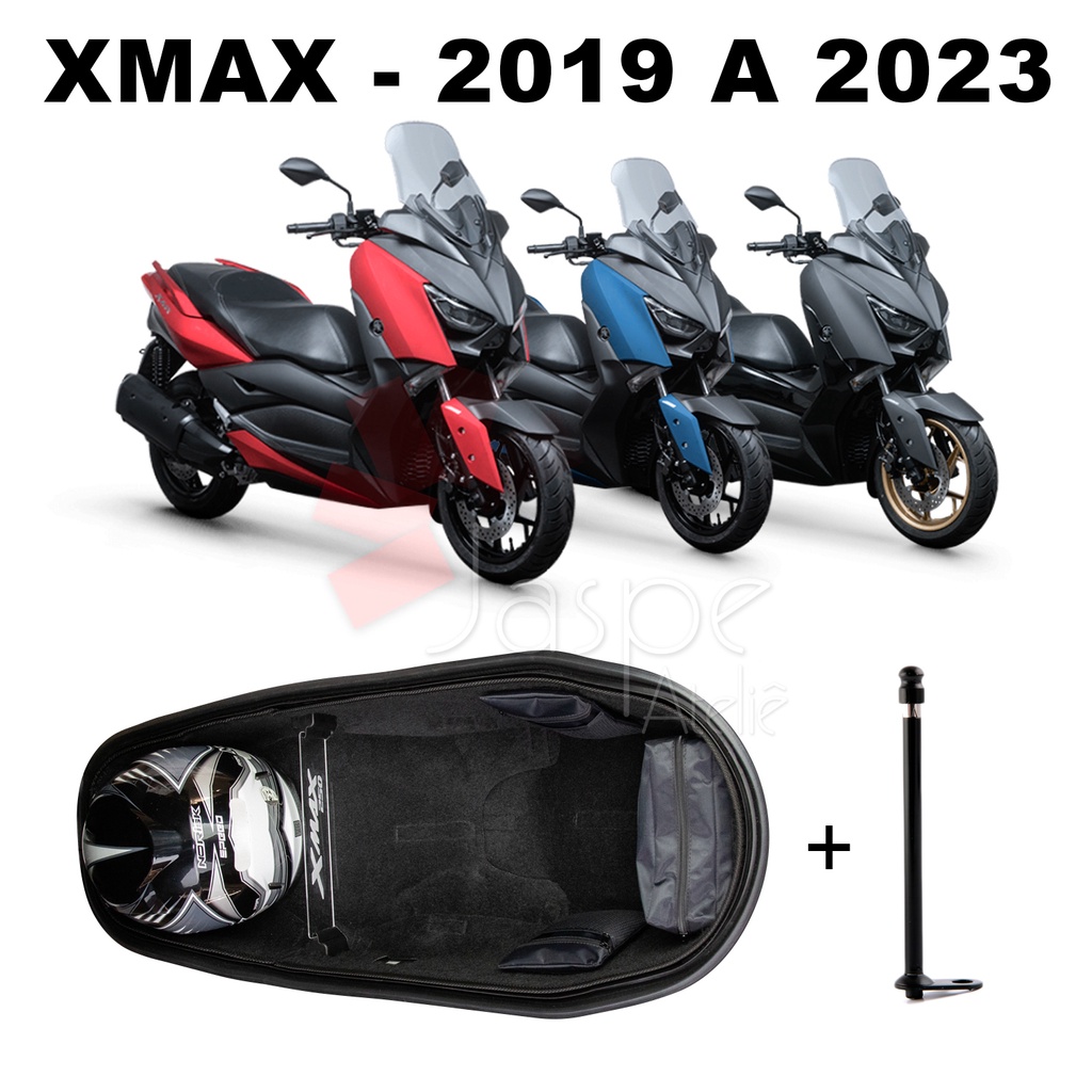 Forração Xmax 250 2019 2020 2021 2022 2023 2024 Forro Preto Premium + Divisória P + 1 Antena