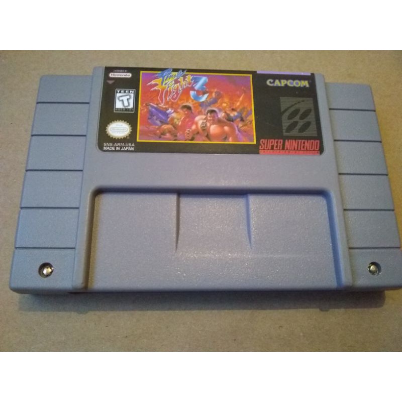 Final Fight 3 original para Super Nintendo snes | Shopee Brasil