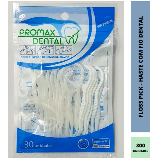 Fio dental com haste flexível Promáx Dental - ENVIO IMEDIATO