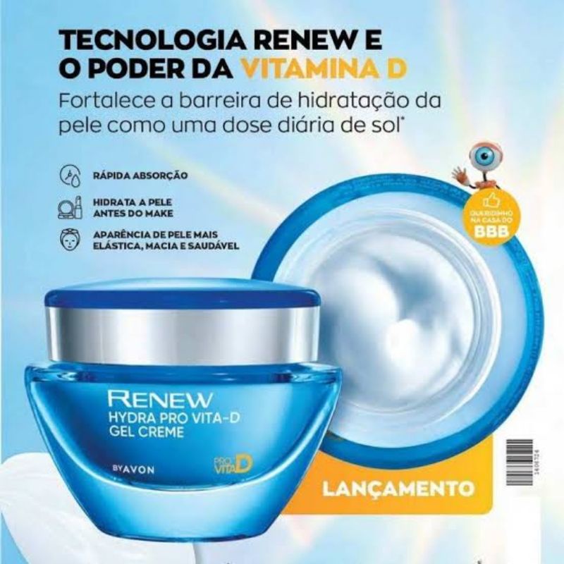 Avon Renew Hydra Pro Vita-D Gel Creme 50g avon