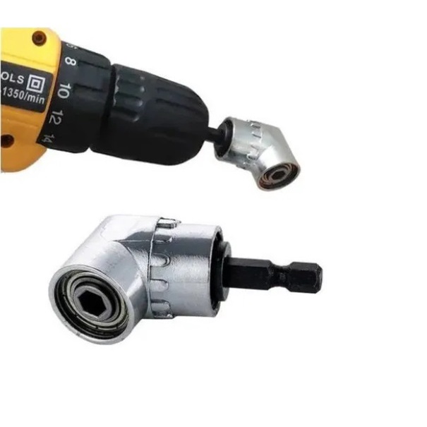 Adaptador Angular Bit Magnético Para Parafusadeira 105 Tnt em Oferta na Shopee