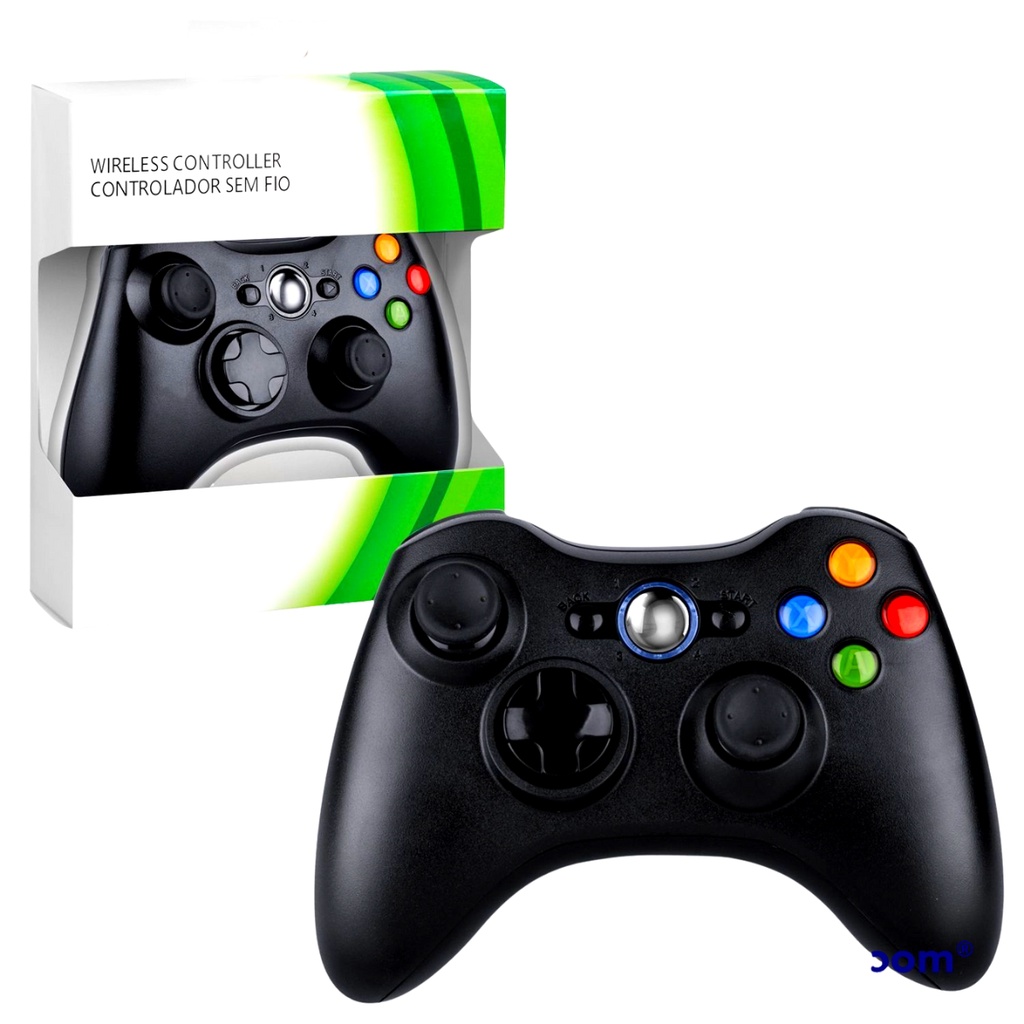 Controle De Xbox 360 Com Fio Linha Premium Joystick Para Video Game E