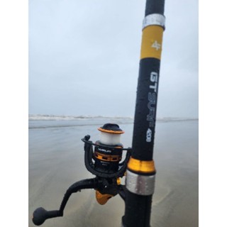 VARA PESCA PRAIA COSTÃO TELESCÓPICA GT SURF ALBATROZ VÁRIOS TAMANHOS OPCIONAL COM MOLINETE TR 4000