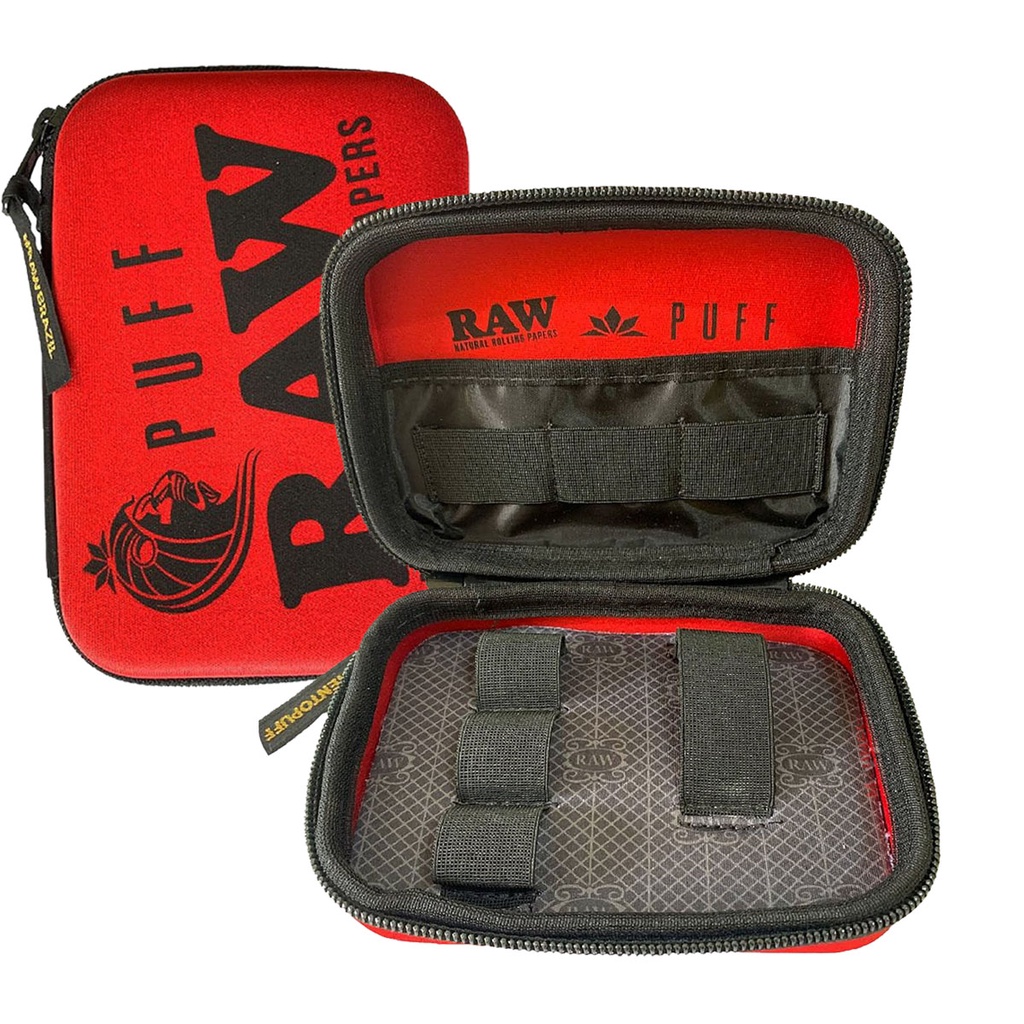 Case Bag Raw Puff Life Vermelha Clássica Edição Limitada