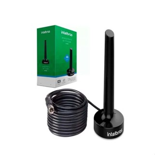 Antena Digital Para TV UHF - HDTV Interna Com Imagens HD 4K Intelbras AI 2025 - 2,5 Metros Compatível com Todas os Modelos de TVS SKU 41420252