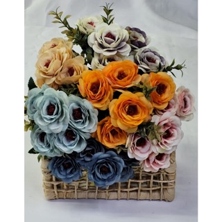 Flor Artificial com *5 hastes*