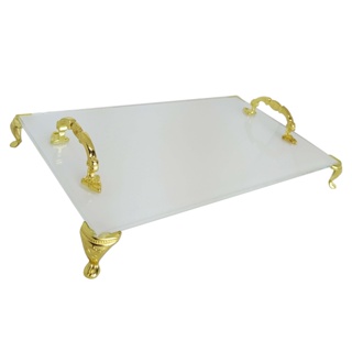 Bandeja Decorativa para Vidros Aromatizadores e Saboneteiras Banheiro Luxo em Oferta na Shopee