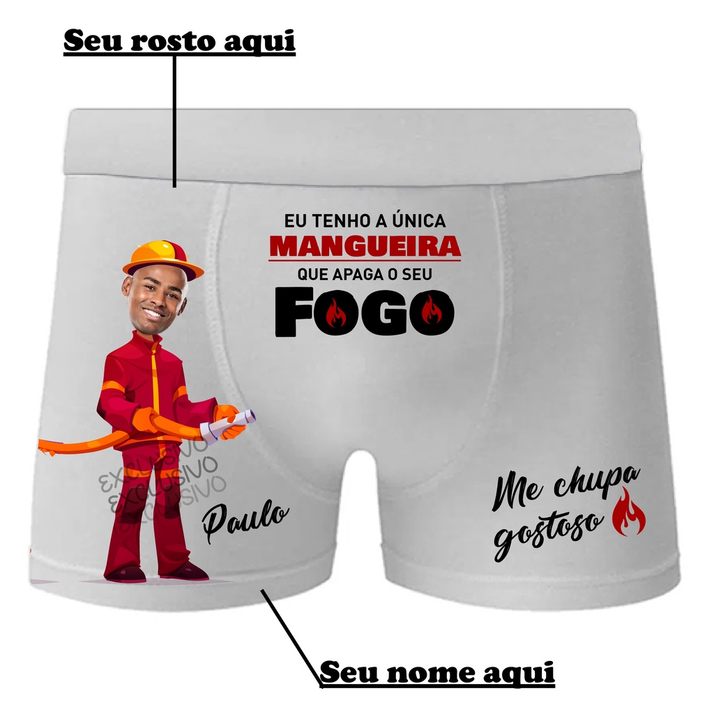 Kit 8 Cueca Boxer Lisa Cotton Algodão Box Underwear Premium Cuecas -  Branco+Preto