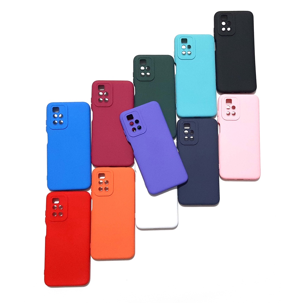 Capinha de celular Redmi Note 10 silicone com interior aveludado