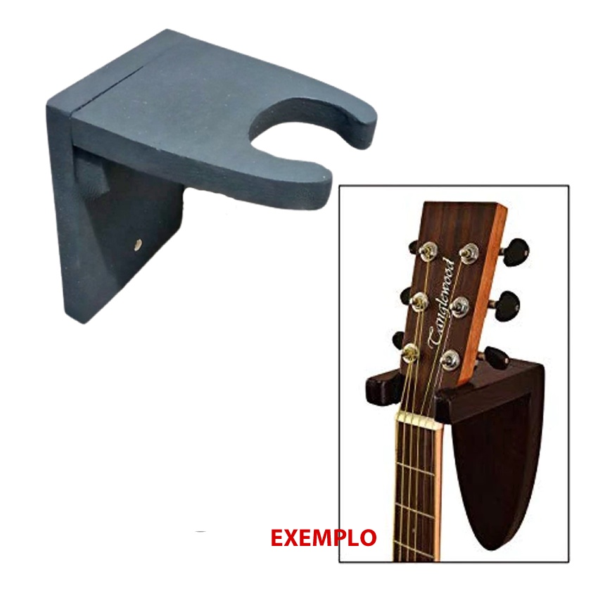 Suporte Para Viol o De Parede Expositor De Madeira Em Mdf Shopee Brasil