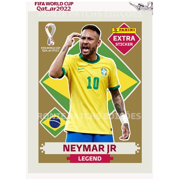 Figurinha Neymar Legend Gold Produto Masculino Nunca Usado