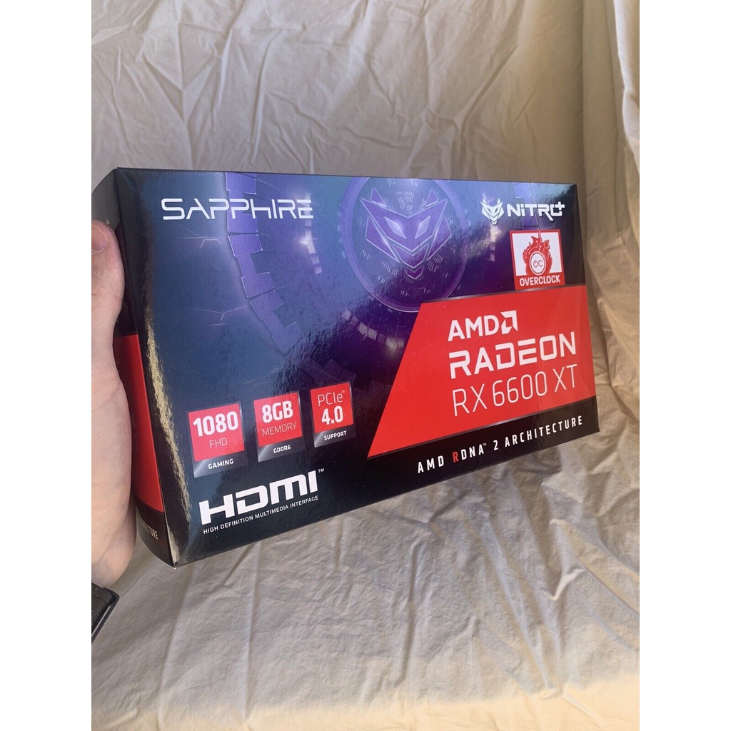 SAPPHIRE NITRO+ AMD Radeon RX 6600 XT GDDR6 8GB Graphics Card | Shopee ...