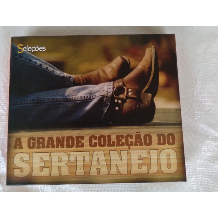 CD (TRIPLO) A GRANDE COLEÇÃO DO SERTANEJO