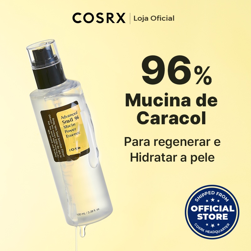 Caracol Avançado 96 Mucin Essência De Energia 100ml | Shopee Brasil