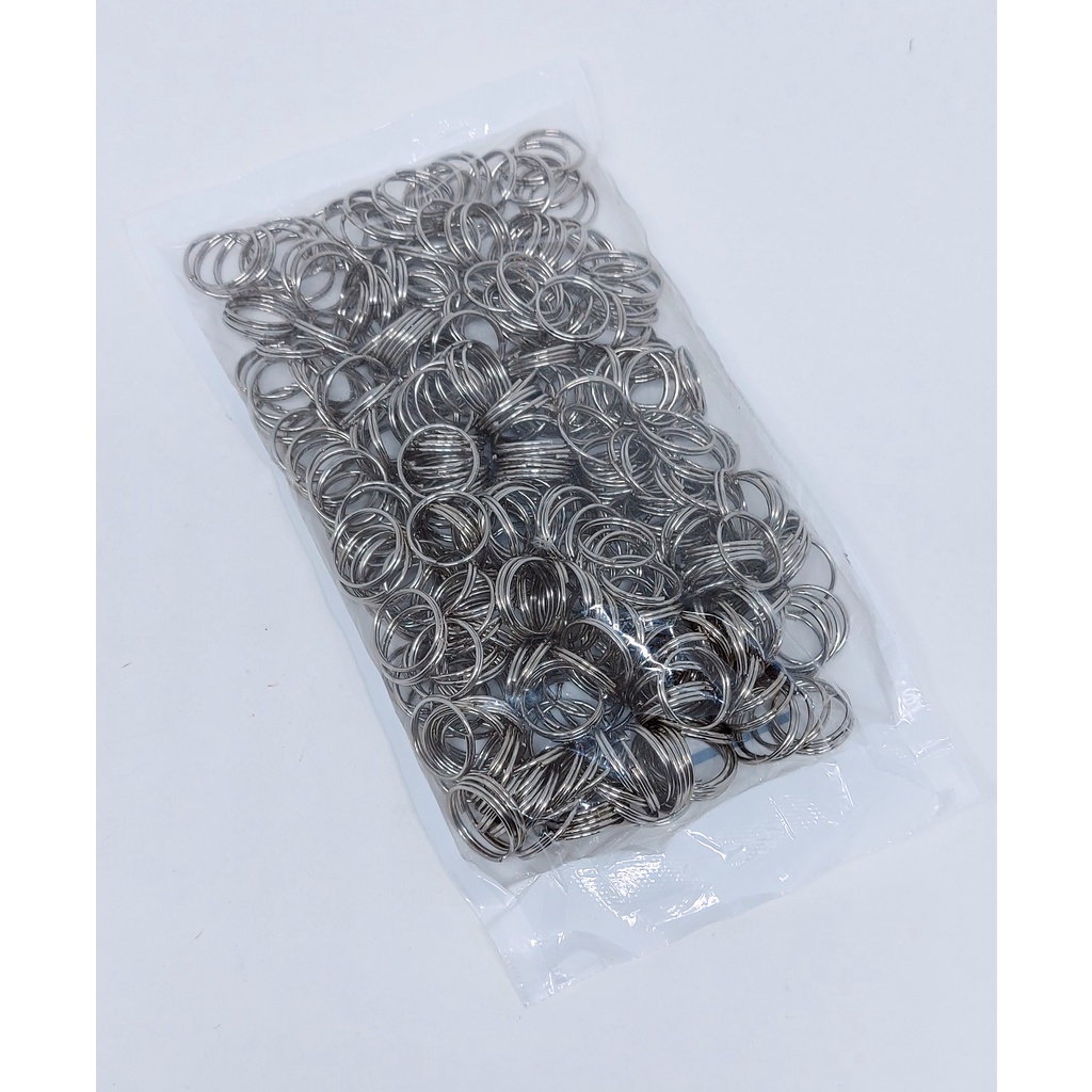 Argola de Metal Média para Chaveiro 22mm - Pacote com 500 gramas em Oferta na Shopee