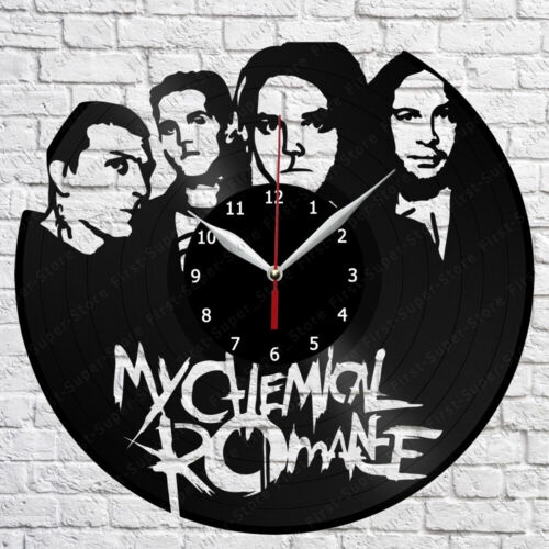 My Chemical Romance - Relógio em Disco de Vinil