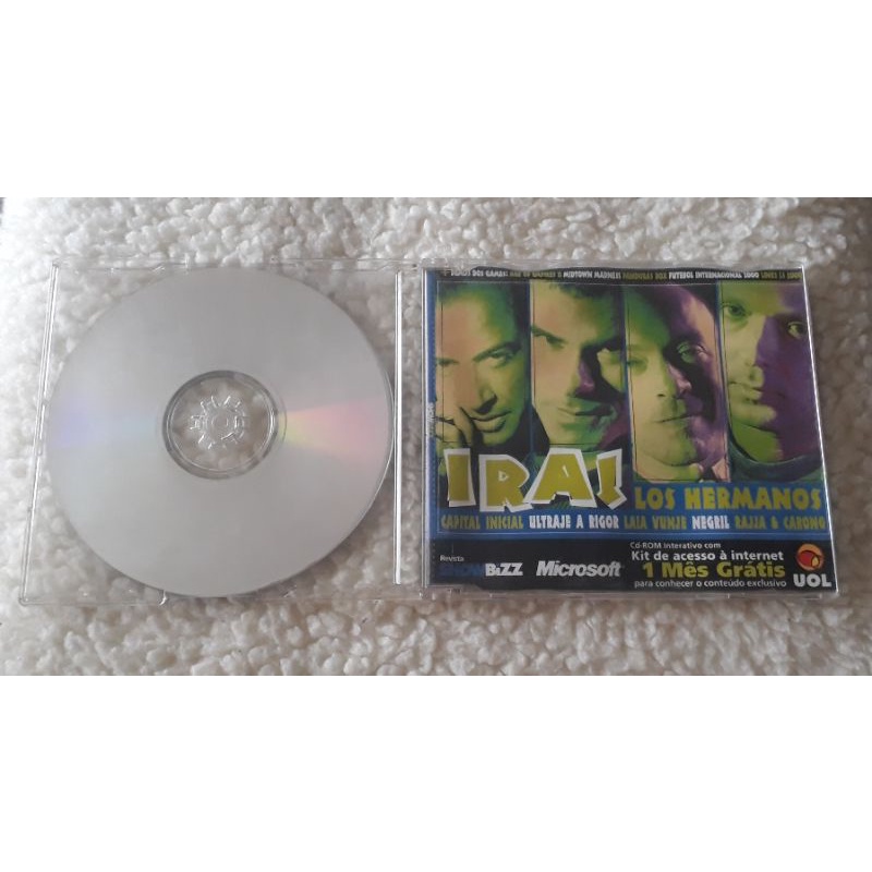 Cd Revista Show Bizz UOL Ira! Los Hermanos (outros artistas)
