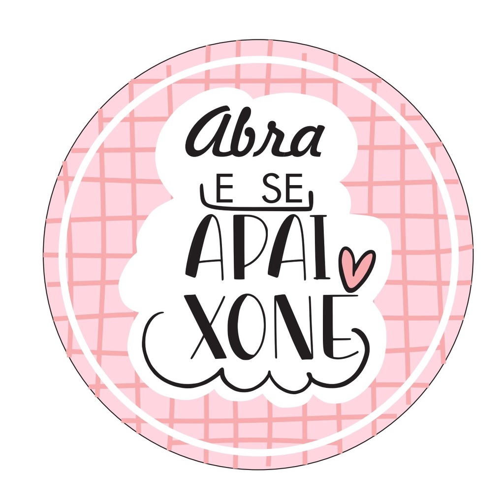 Etiqueta Adesiva Abra e se Apaixone Pacote com 50 ou 100 Etiquetas em Oferta na Shopee