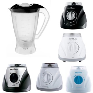 Copo de Liquidificador Britania Diamante - Eletrolux Chef Translucido preto