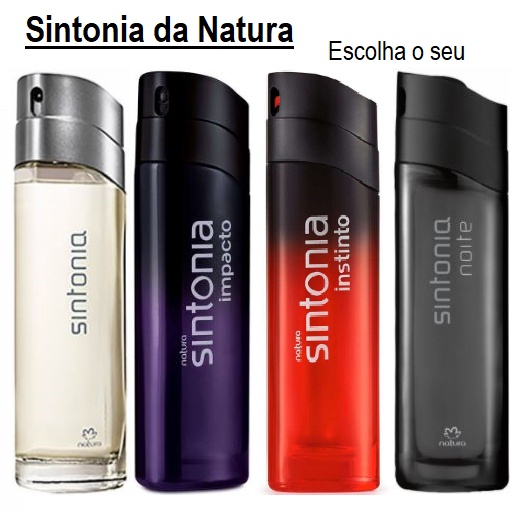 Sintonia Desodorante Colônia da Natura 100 ml. Variações em 4 Fragrâncias