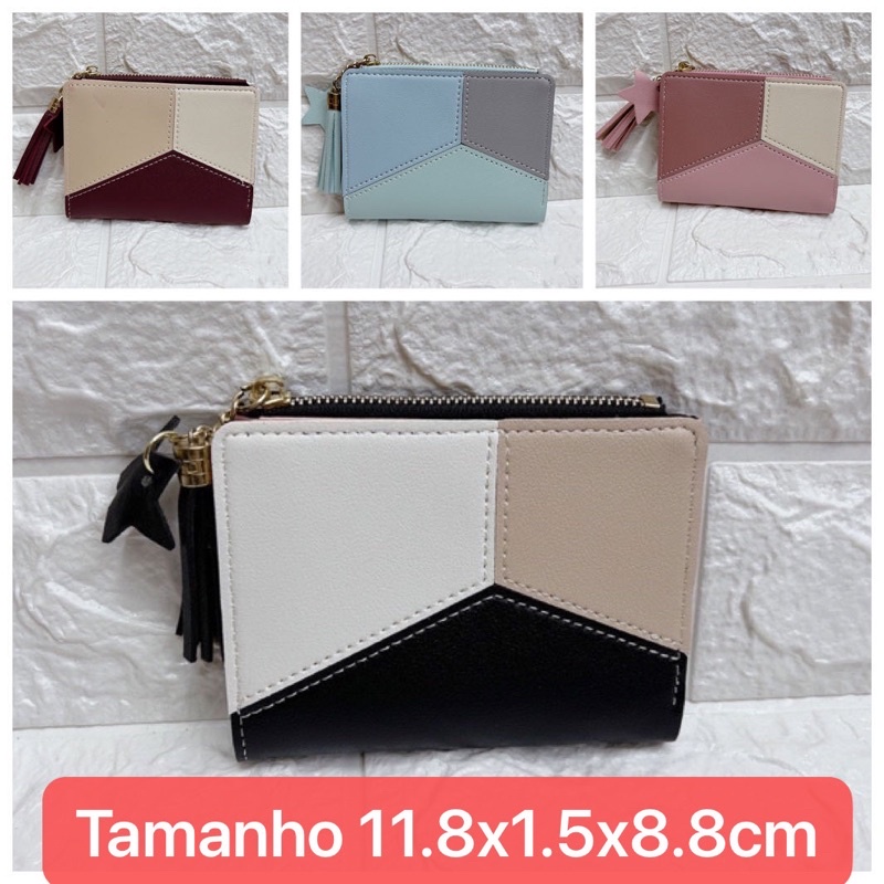 Carteira 4 em 1 Feminina Corino Porta Cartões, Notas, Identidades, Moedas 6212 — imagem 2 de 2
