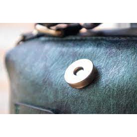 Kit com 10 und Botão Imã Magnético Fecho Para Bolsas Carteiras, Mochila Niquelado 18mm em Oferta na Shopee