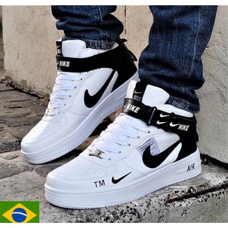 Sapato nike cano alto hot sale masculino