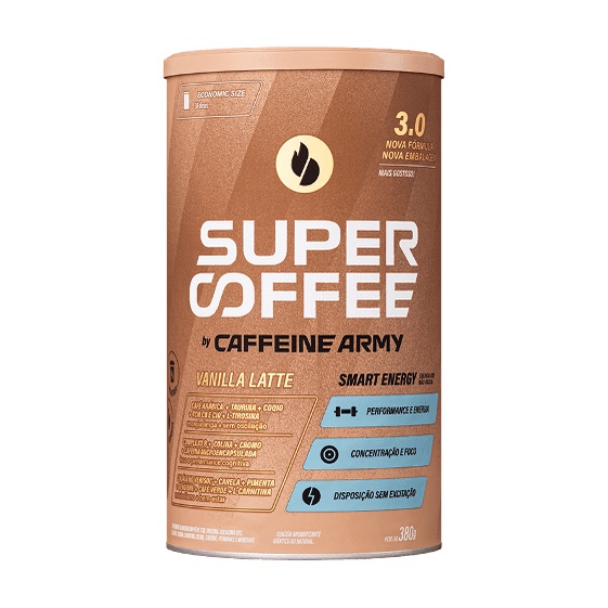 SuperCoffee Economic Size 380g - Caffeine Army TODOS SABORES