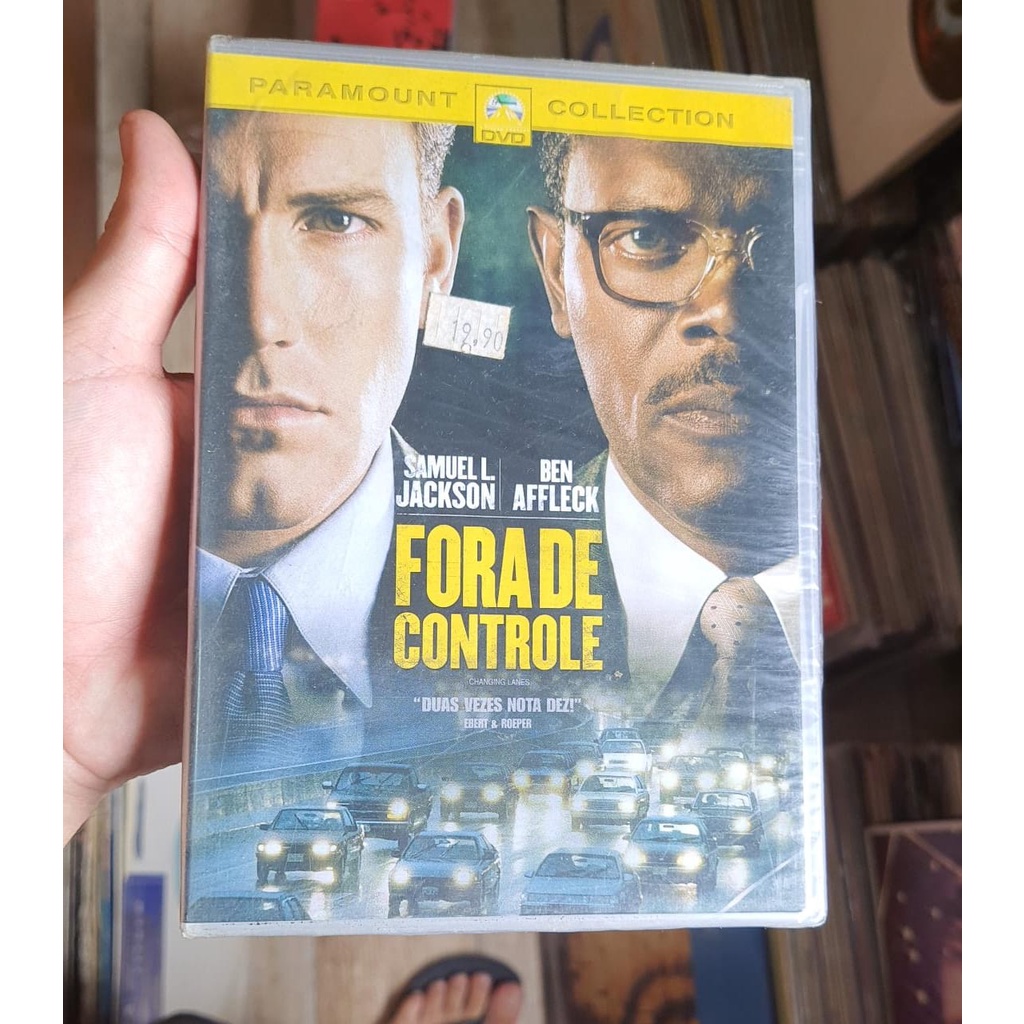 DVD Fora de Controle - 2002 (Samuel L. Jackson) LACRADO!