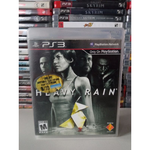 Jogo Heavy Rain PS3 original mídia física