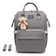 Mochila Bolsa Fraldas Maternidade Moda Luxo Reforçada Ursinho