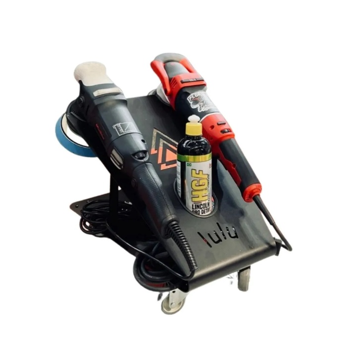 Carrinho Auxiliar para Politriz - LULU - Detailers - Estética Automotiva
