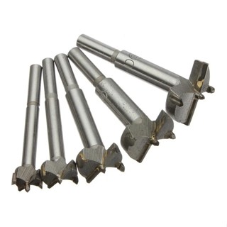 Kit 5 Fresas Forstner Corte de Videa brocas de Furar Fechadura e Madeira