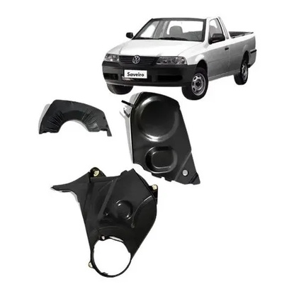Kit Capa Correia Dent Saveiro Motor Ap (1.6-1.8-2.0) R&m349 em Oferta na Shopee