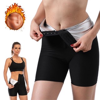 Short Feminino De Yoga Suor Fitness Gordura  Calças Barriga