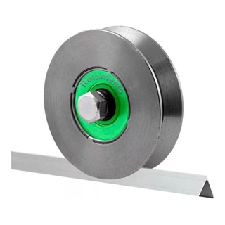 Roldana Para Portão De Correr Tipo V Cantoneira Com Parafuso em Oferta na Shopee