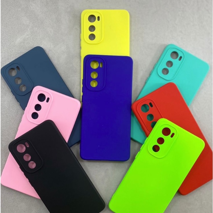Custodia Silicone Antiurto Per Motorola Edge 30 Neo/Lite: Bumper 360° Antiscivolo E Anti-impronte, Verde