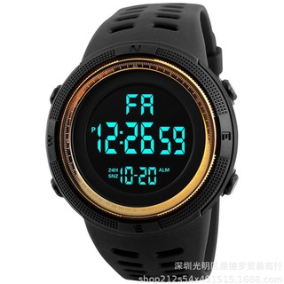 Relógio Masculino Esportivo À Prova D 'Água Luminoso Com Display Digital Preto GrandeRelógio Masculino Esportivo À Prova D 'Água Luminoso Com Display Digital Preto Grande