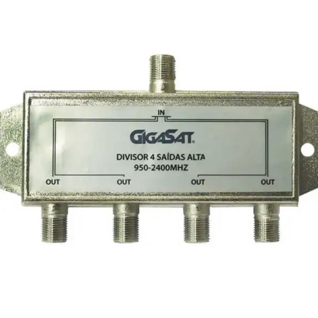 Divisor de Sinal com 4 Saidas de Alta Frequencia para Antena de TV ...