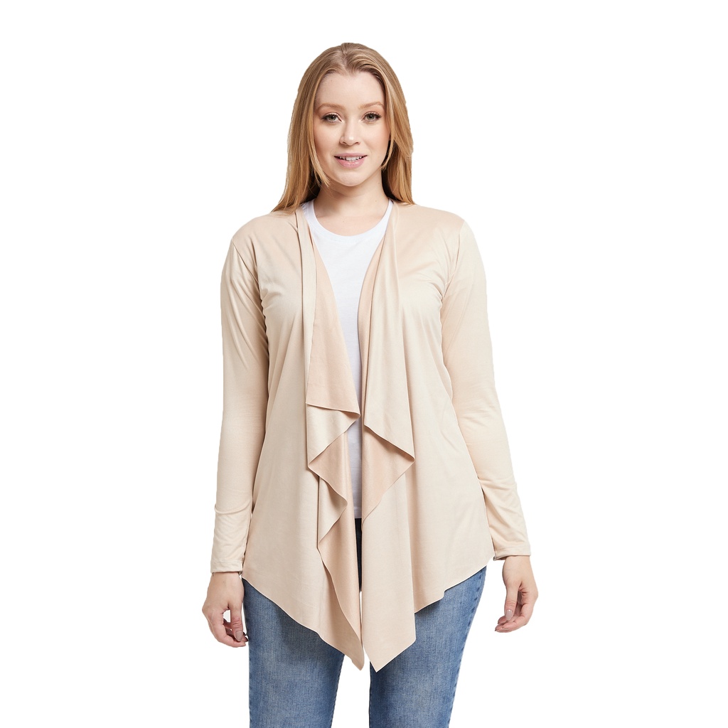 Blusa de Frio Cardigan Casaco Feminino Sobretudo Manga Comprida Suede Ca1s