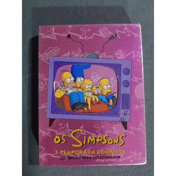 Box Os Simpsons 3° temporada