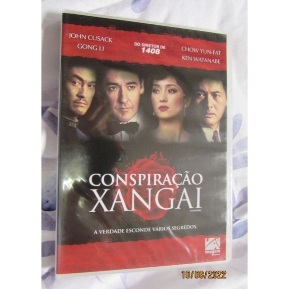 conspiração Xangai dvd novo lacrado