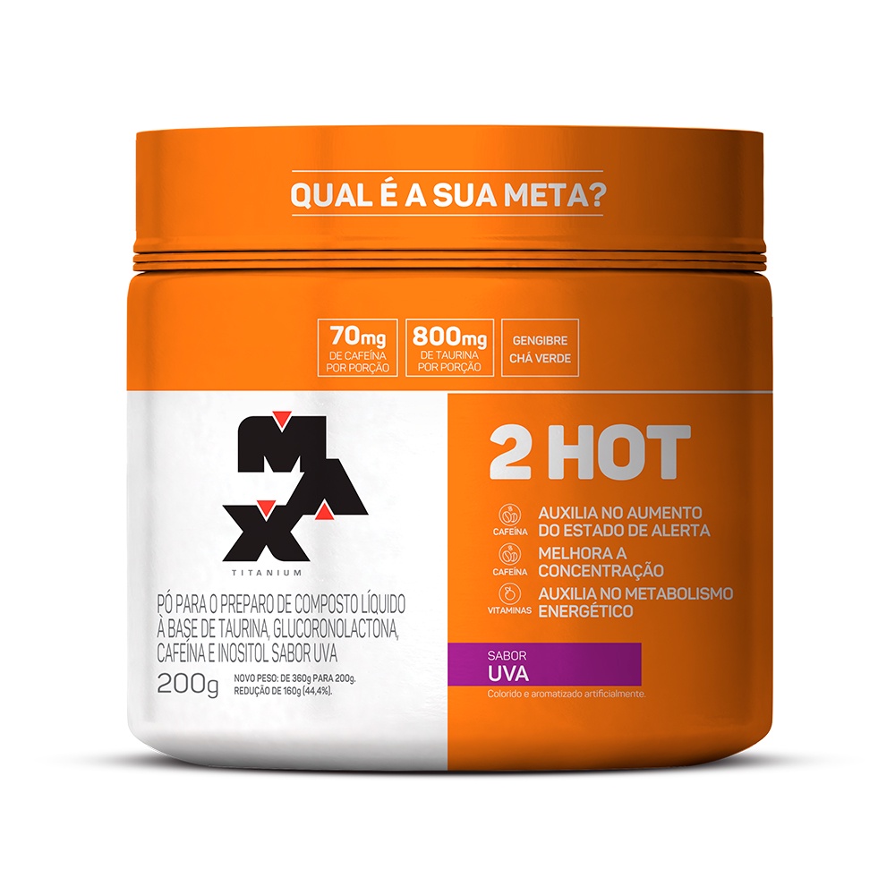 Termogênico 2Hot 200g - Max Titanium