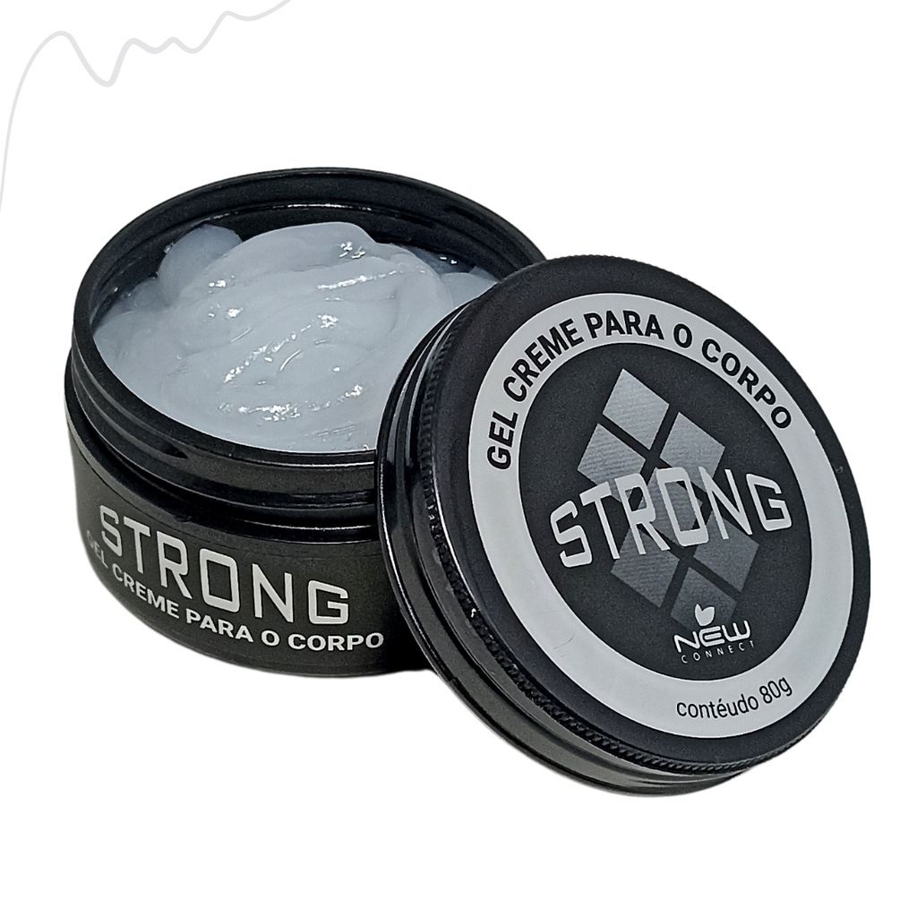 Strong Gel Creme Para O Corpo 80 Gramas