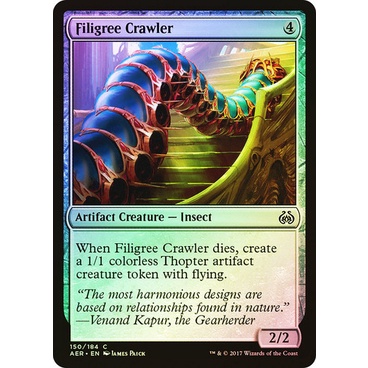 Rastejador Filigranado (FOIL) - Magic The Gathering