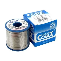 Solda Fio Estanho 60x40 1.0mm 500g Cobix C/Fluxo