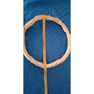 Base para guirlanda / fibra natural / 40 cm diâmetro