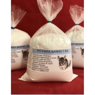 Pó para banho seco Hamster, Chinchilas - Roedores em Oferta na Shopee