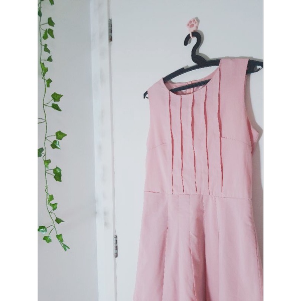 Vestido rosa bebe com short macacão rodado fofo lolita vintage retrô camponesa cottagecore pastel candy color kawaii ulzzang soft himekaji Japão Coréia romântico delicado aesthetic kpop fada princesa boneca  coquette antix Cuplover Maddie emme
